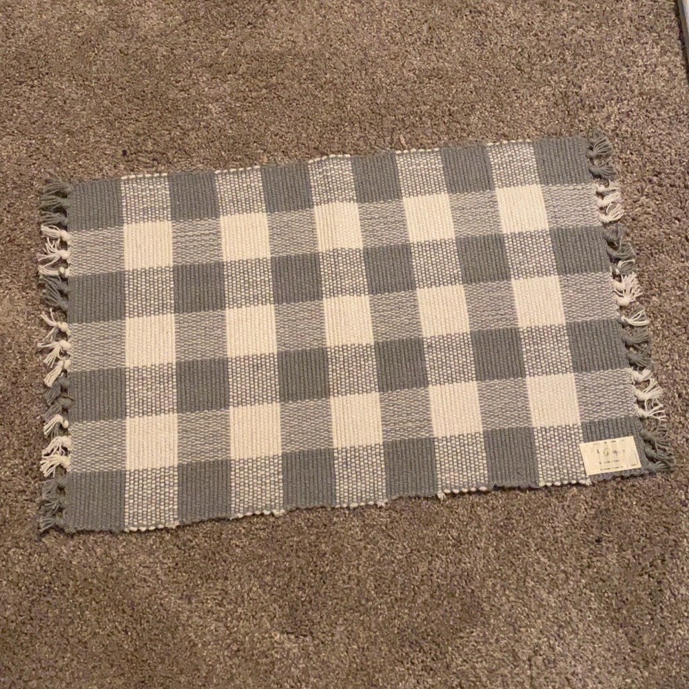 Park Designs placemats (4) grey Buffalo check
